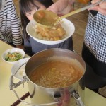 「いただきま~す!」